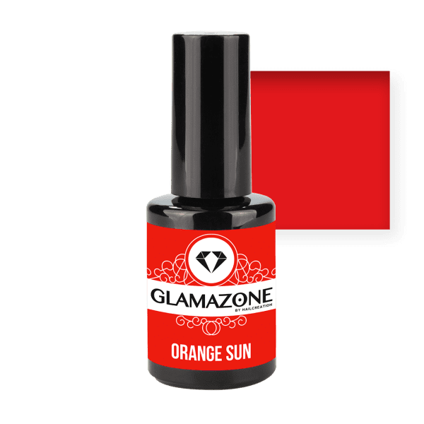 Glamazone Gel Polish Orange Sun